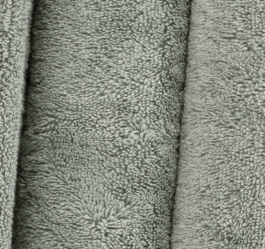 Vida Organic 630GSM Cotton Bath Towel Range Seafoam - Image 2