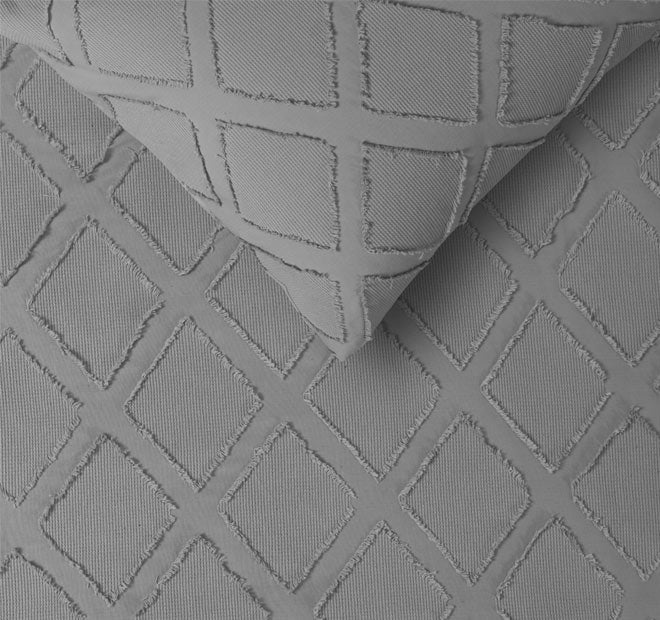 August Quilt Cover Set Range Dove Grey - Image 2