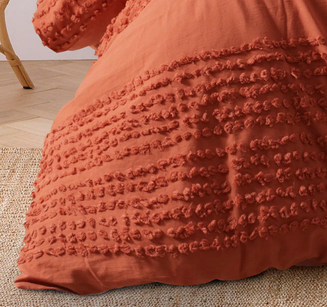 Betty Quilt Cover Set Range Tobacco - Image 3