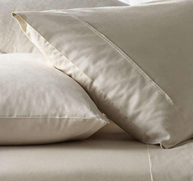 Eucalyptus Cotton Sheet Set Range Stone - Image 4