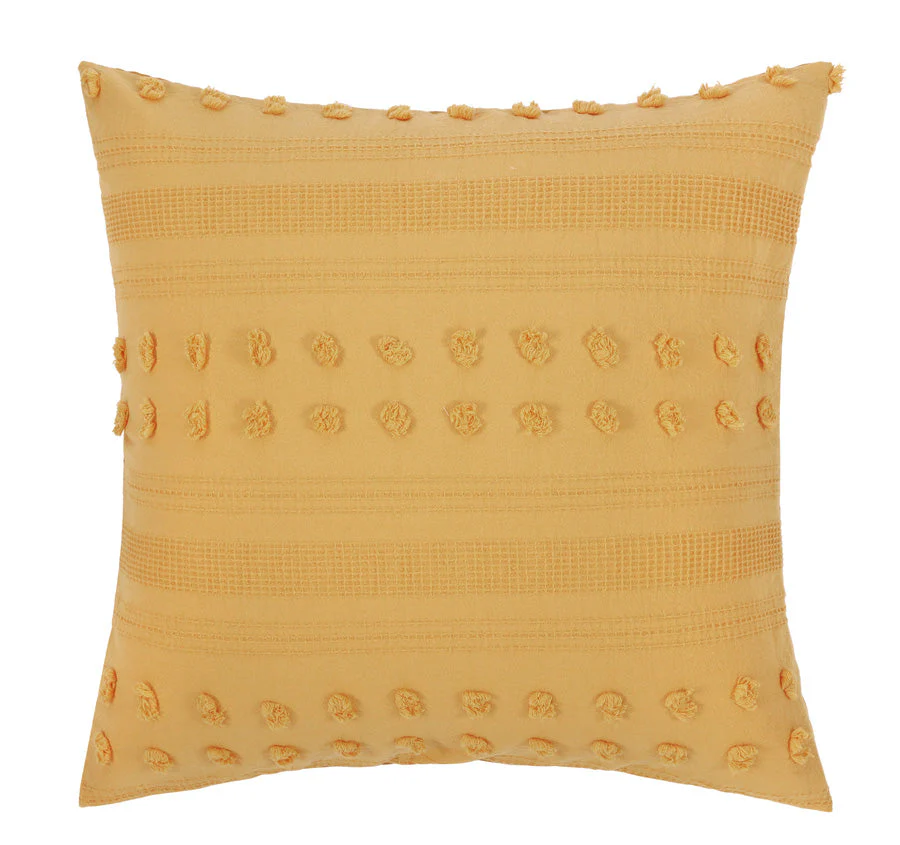 Sans Sovci European Pillowcase Ochre
