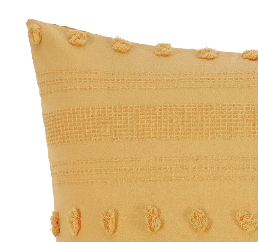 Sans Sovci European Pillowcase Ochre - Image 2