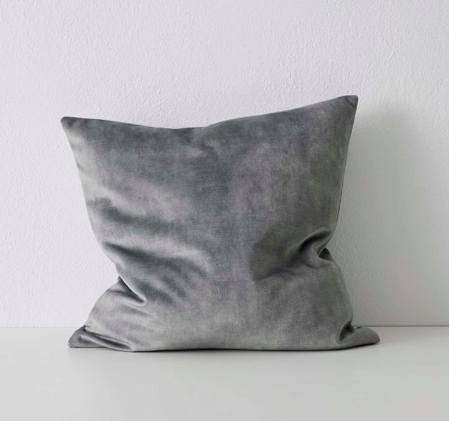 Ava 50x50cm Filled Cushion Steel - Image 3