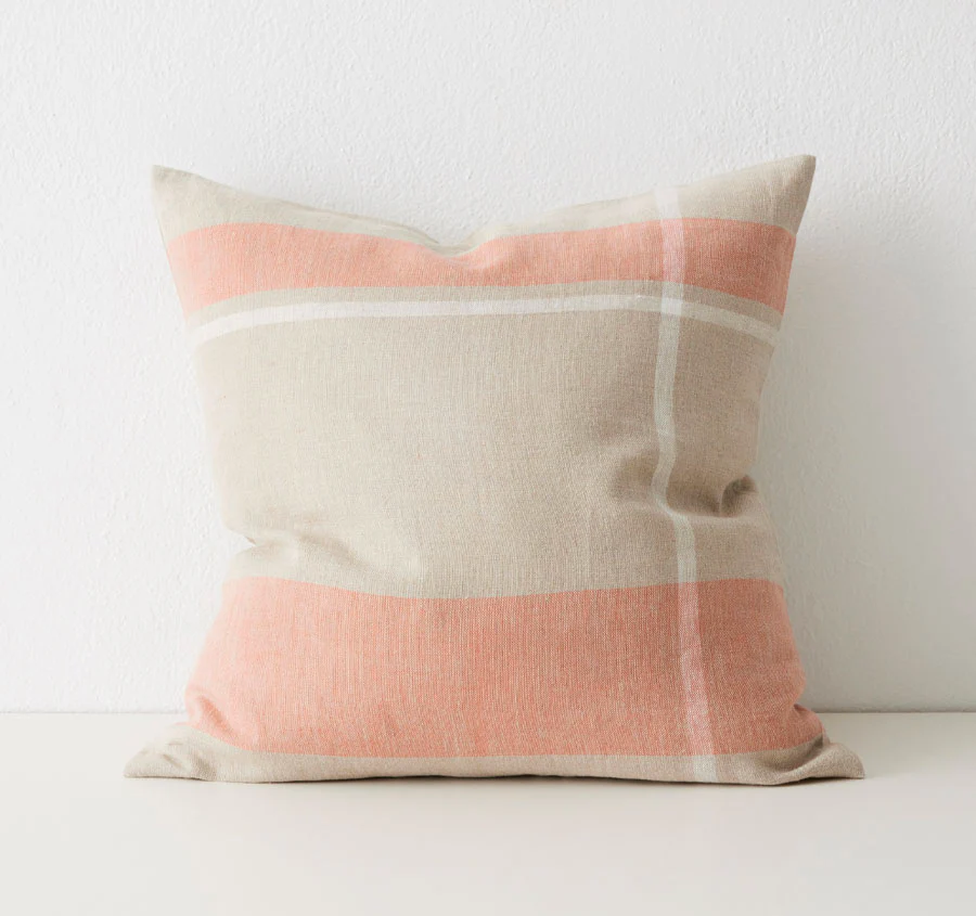 Dante 50x50cm Filled Cushion Coral - Image 3
