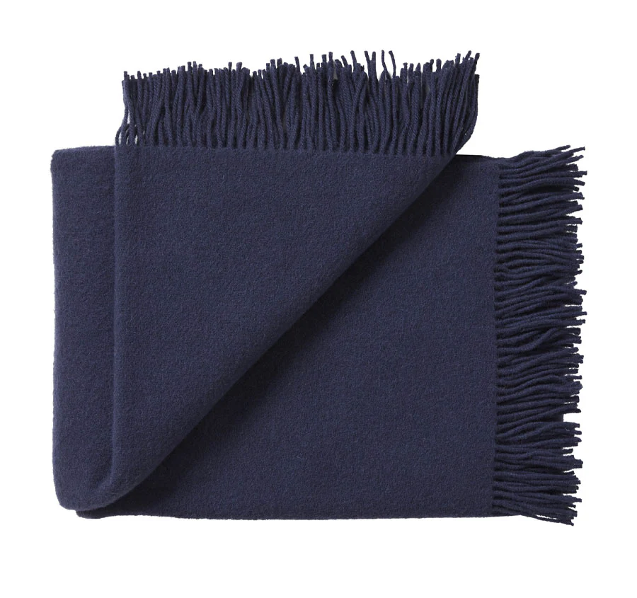 Nevis 130x200cm Throw Rug Navy