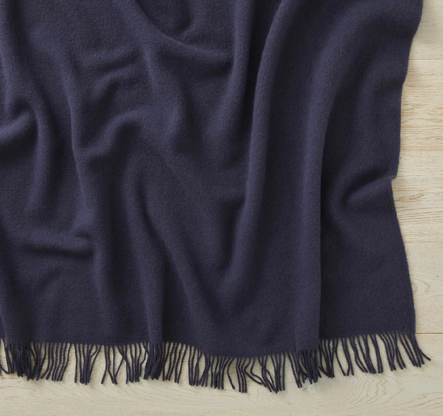 Nevis 130x200cm Throw Rug Navy - Image 3