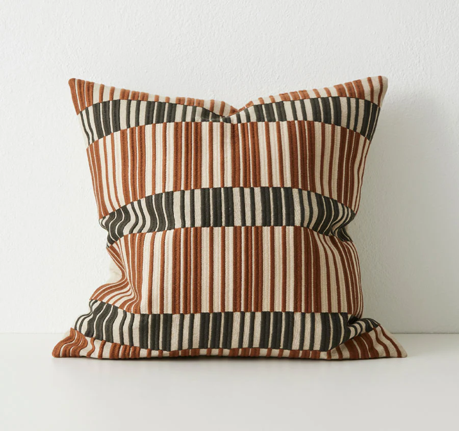 Quinn 50x50cm Filled Cushion Tobacco - Image 3