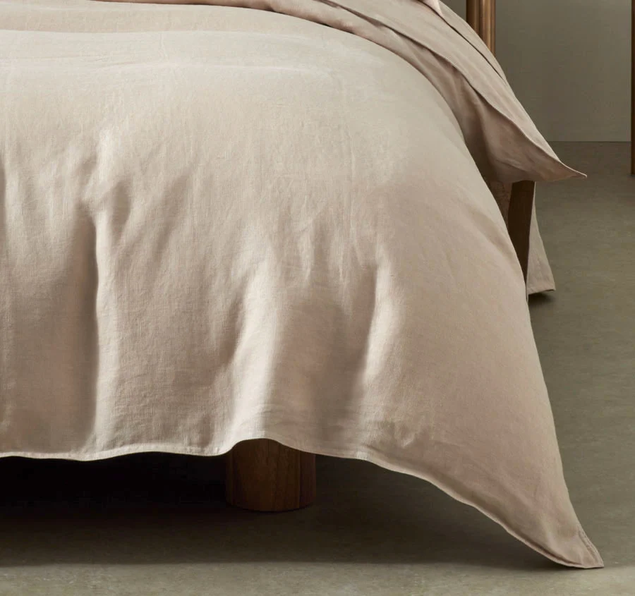 Ravello Linen Quilt Cover Range Shell - Image 3