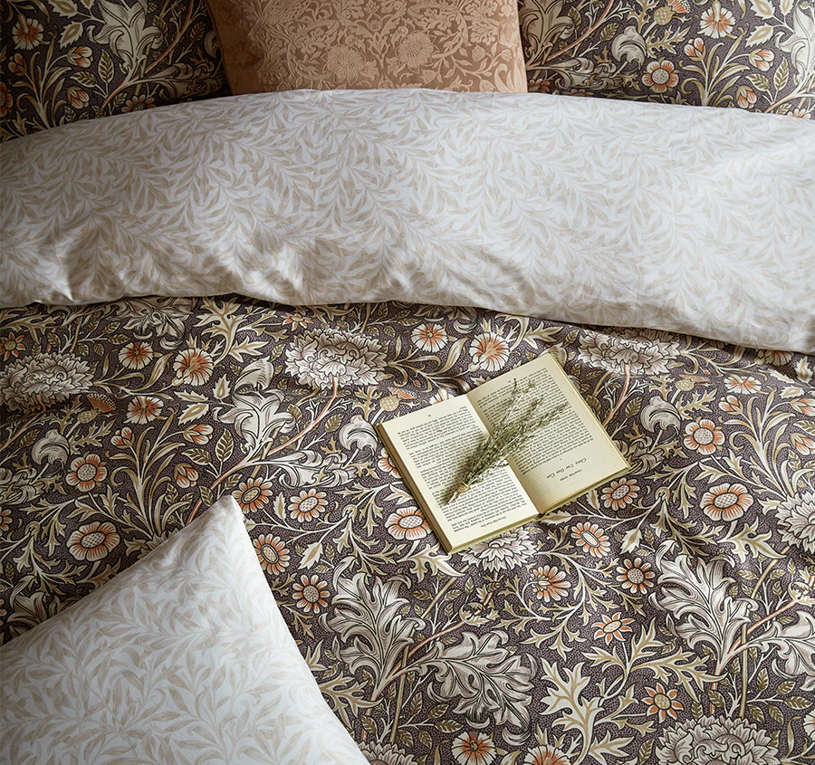 Double Bough Quilt Cover Set Range Heather - Image 4