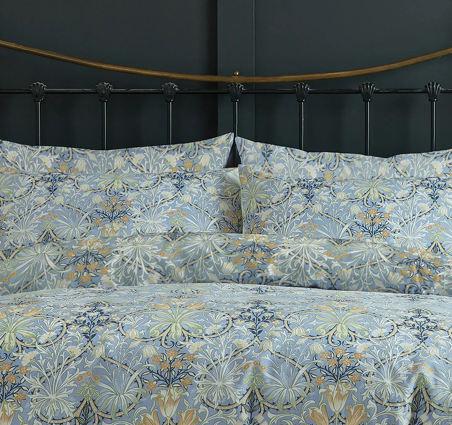Woodland Weeds Quilt Cover Set Range Gold - Image 4